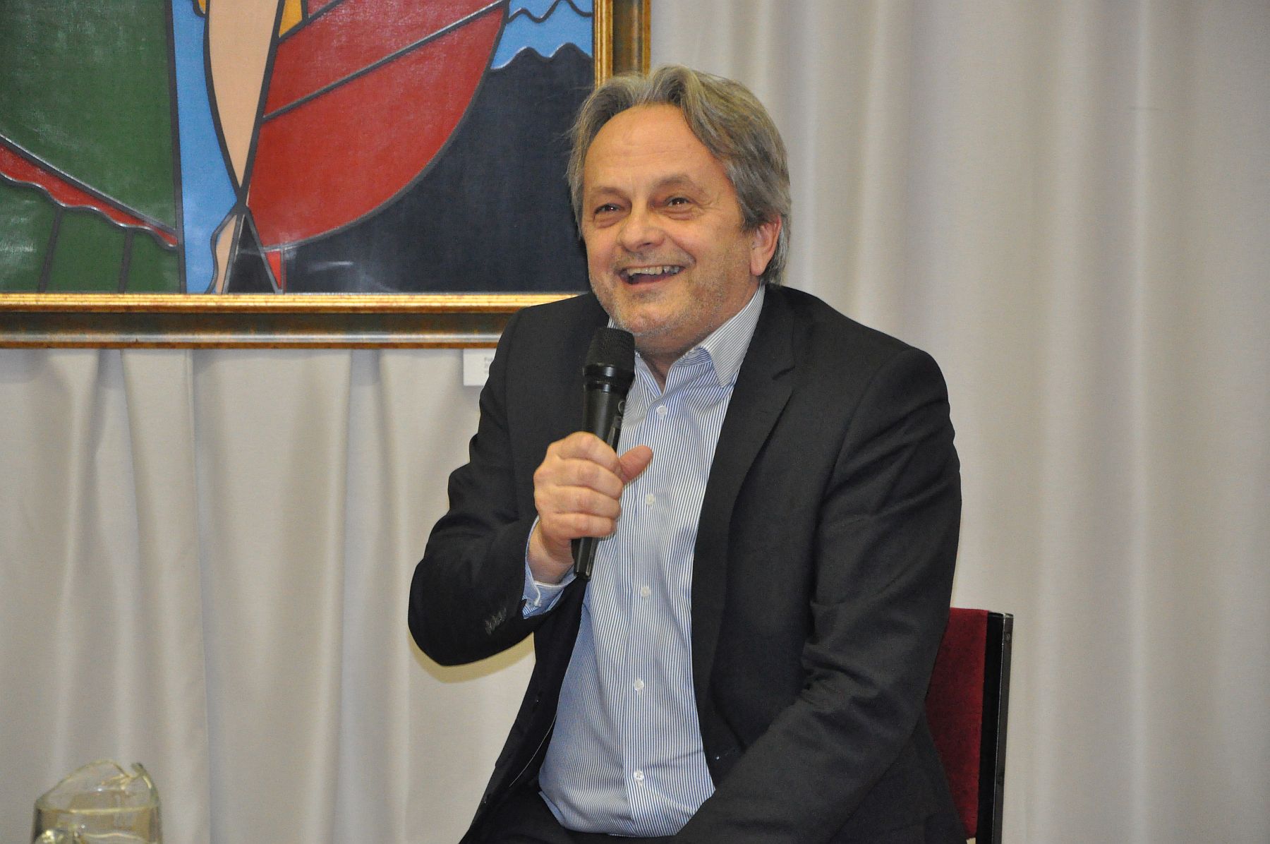 Disputa Vargha Tamással az Öreghegyi Közösségi Házban